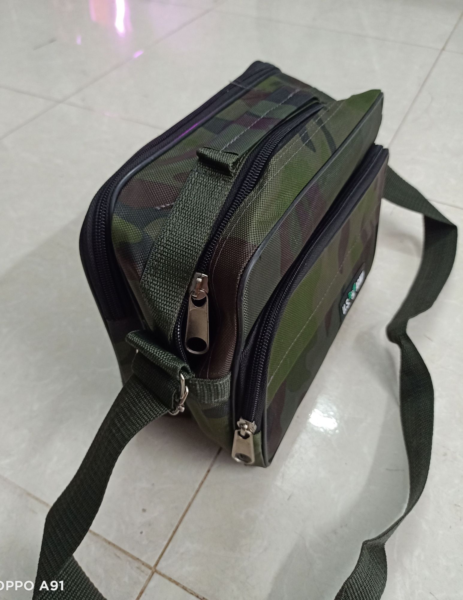 Túi đựng đồ nghề vé số đeo chéo size nhỏ vải dù tốt