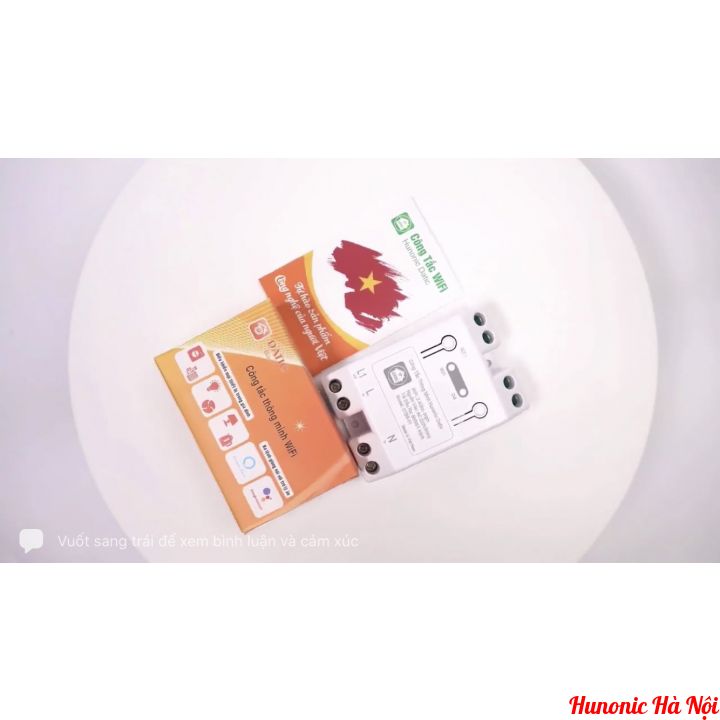 Công Tắc Thông Minh Wifi 1 Kênh
