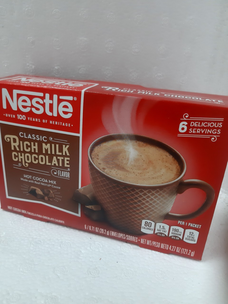 Nestle Hot Cocoa Mix 121g