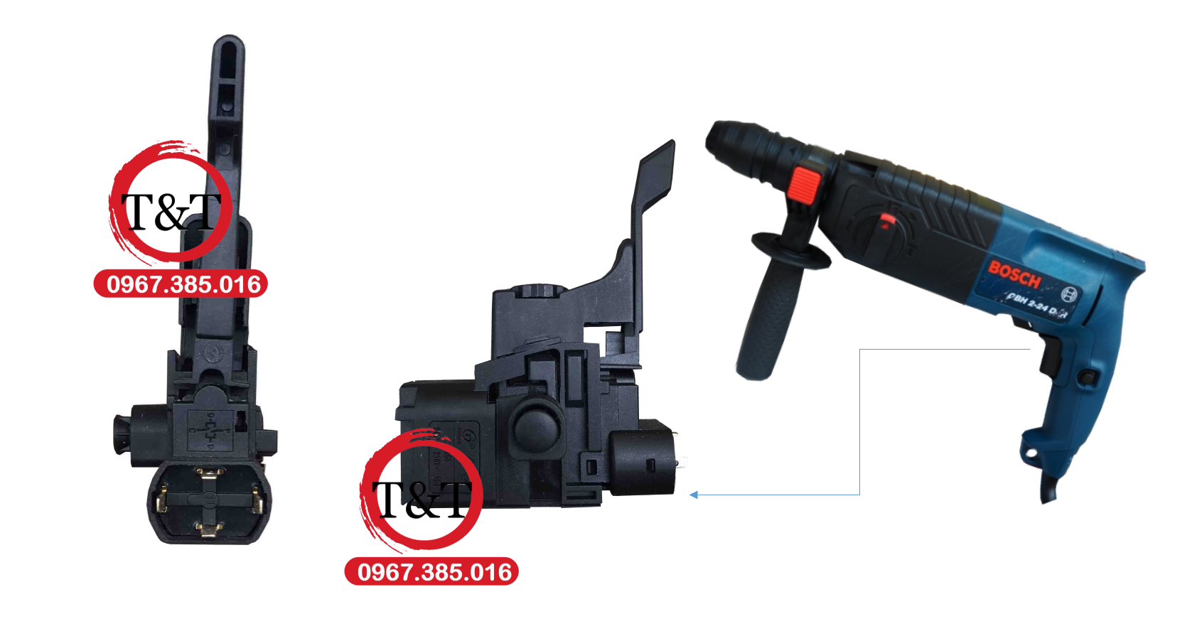 [HCM]công tắc khoan bốt 2-24 đảo chiều 2-24 cò khoan bot có đảo chièu