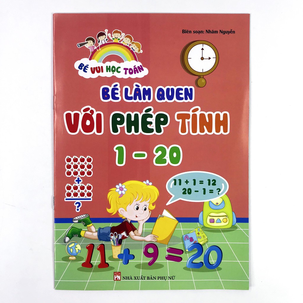 Sách - Bé vui học toán (Bộ 8q)