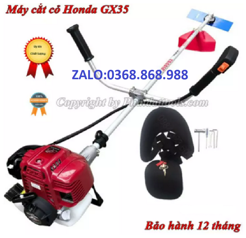Máy cắt cỏ nhập khẩu thái làn - máy cắt cỏ honda x35 máy cắt cỏ x35 có thể cắt cỏ trên các địa hình - máy cắt cỏ gx35