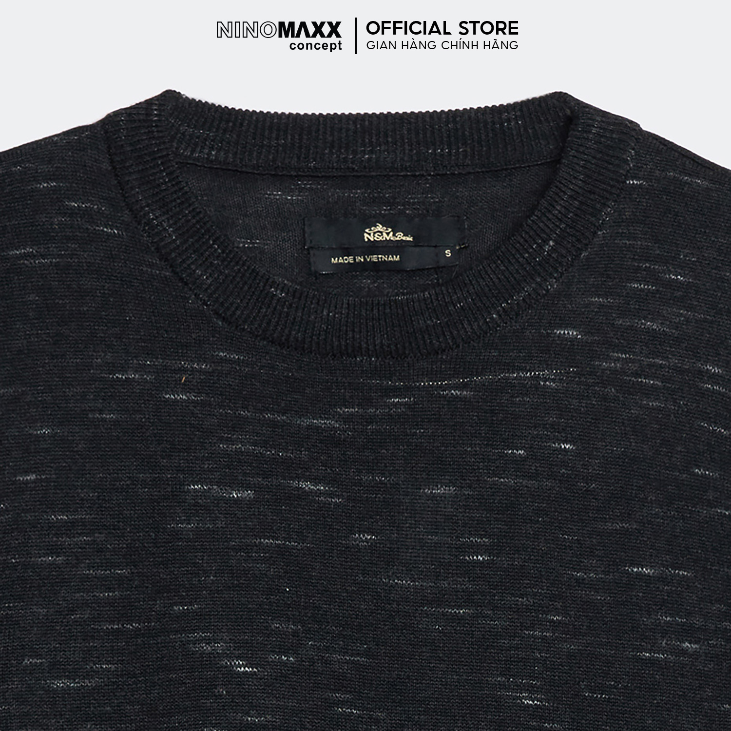 N&M Áo Sweater Nam basic tay dài cổ tròn 1905065