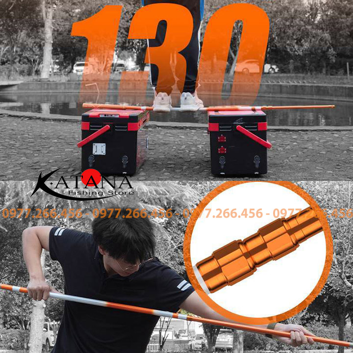 Vợt Cá Carbon MC 1m7, 2m1, 2m5, 2m7, 3m