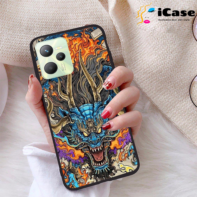 Ốp lưng Realme C35 viền dẻo TPU BST Rong