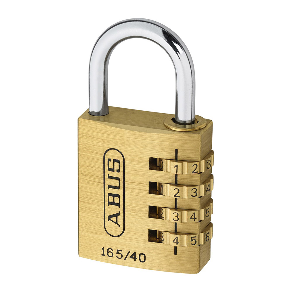 ABUS Combination Lock 165/40 with Lock-Tag Combination Padlock