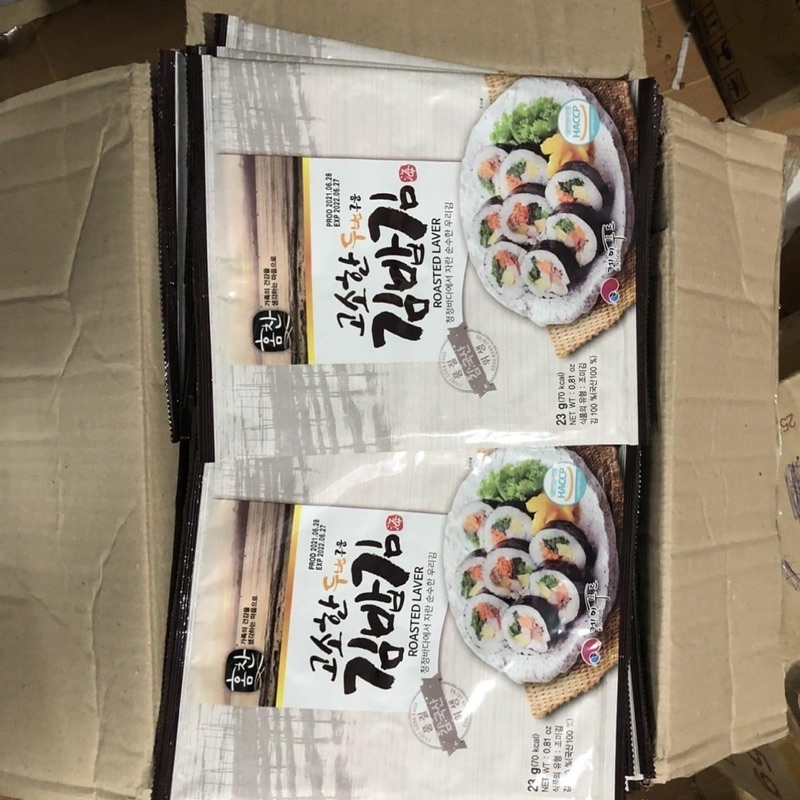 rong biển cuộn cơm, shushi, kimbap 7
