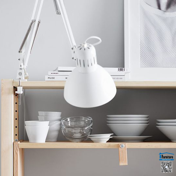 ĐÈN KẸP TERTIAL IKEA - TRẮNG