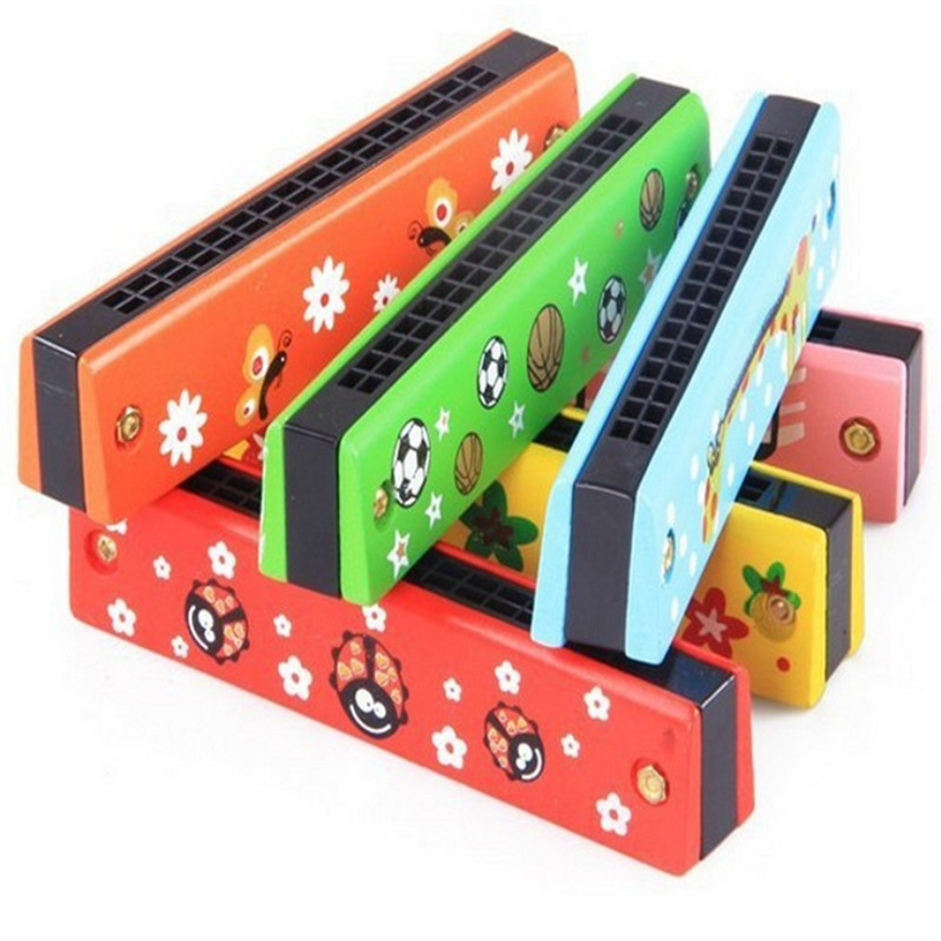 Kèn Harmonica gỗ âm nhạc 32 lỗ - Khơi dậy niềm đam mê âm nhạc cho trẻ