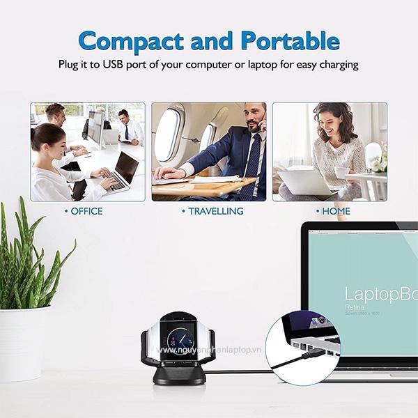 Dock sạc đồng hồ thông minh Fitbit Ionic