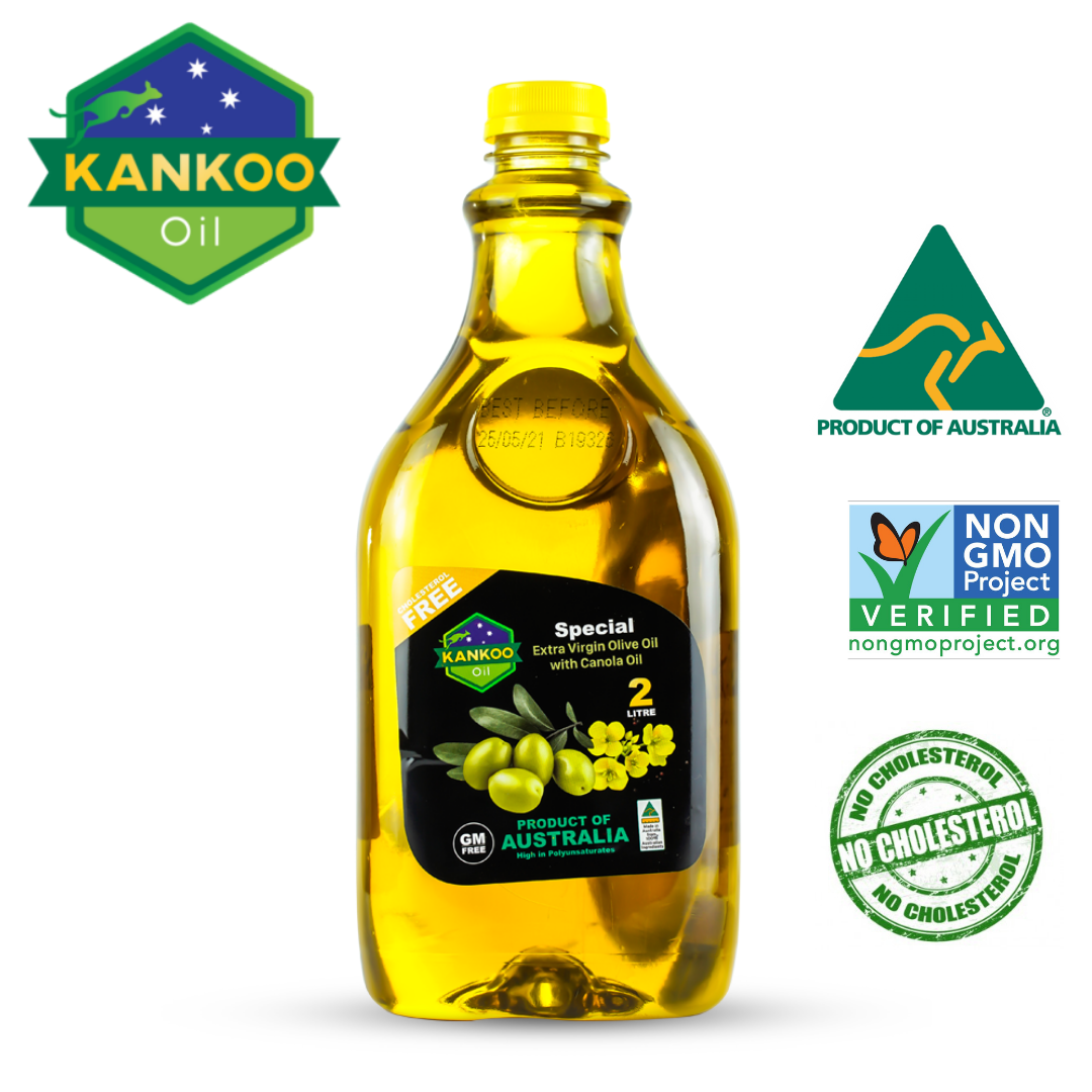 dầu oliu hạt cải extra virgin olive oil with canola oil hãng kankoo 1