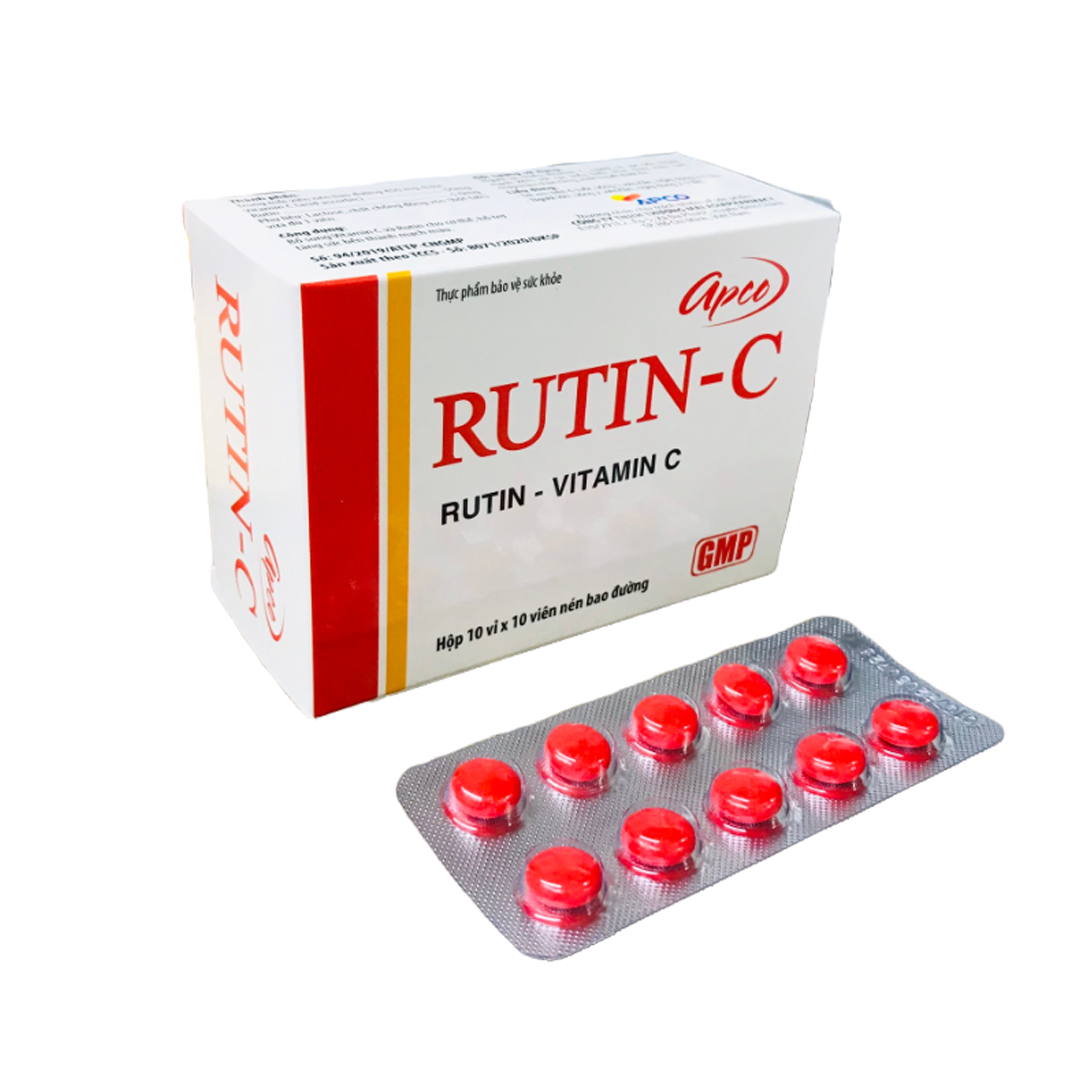 Rutin c - bền thành mạch máu, giảm xuất huyết