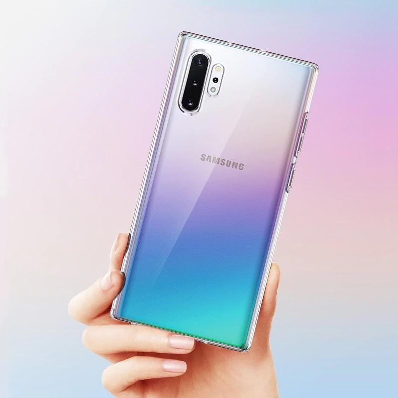Ốp lưng dẻo trong suốt điện thoại Samsung Galaxy Note 10 / Note 10 Pro / Note 10 Plus / Note 10 Lite