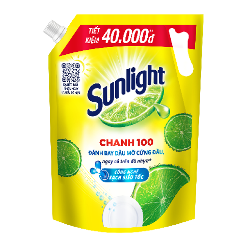 Nước rửa chén Sunlight túi 3.1kg
