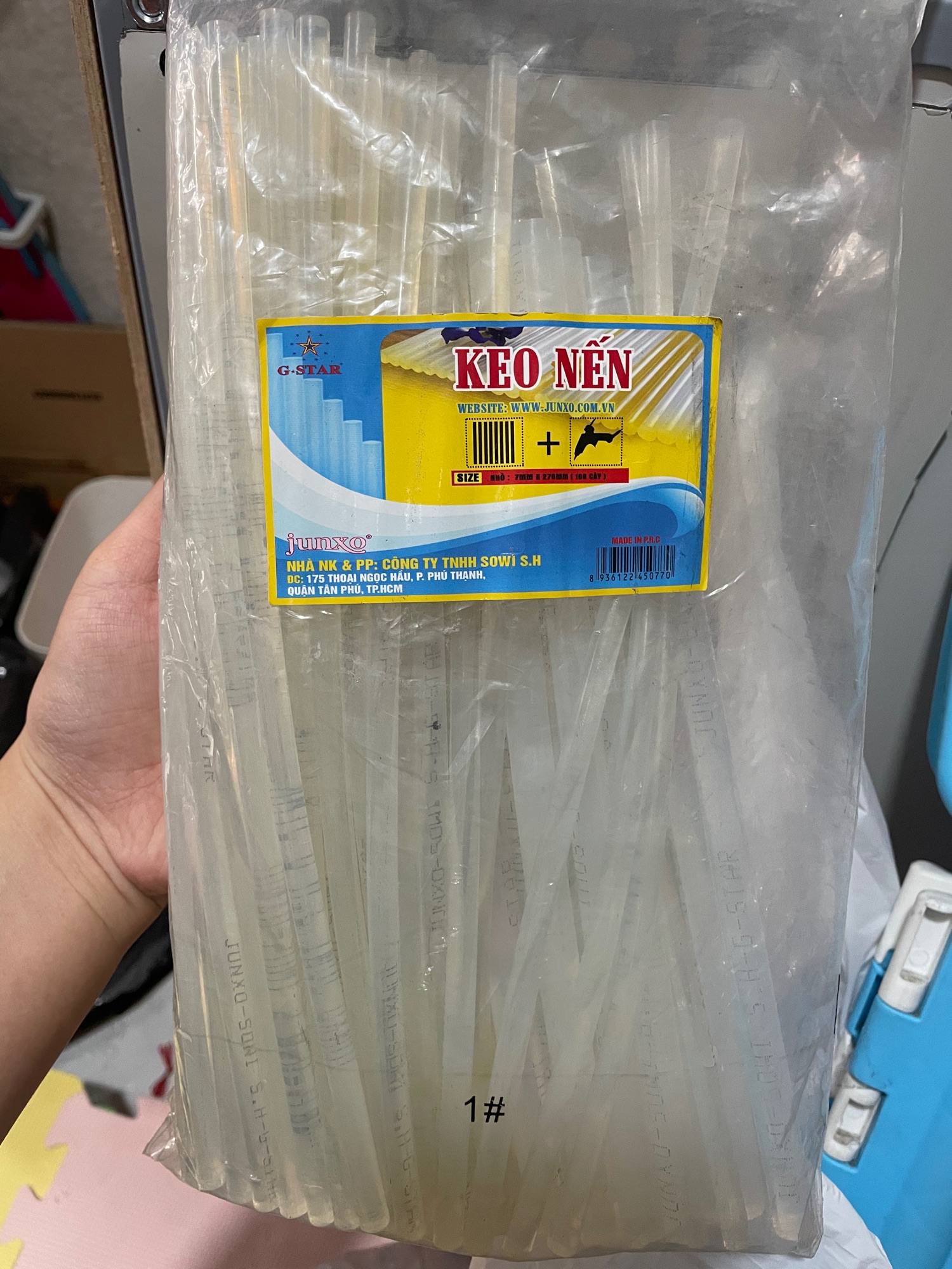 [HCM]Keo nến Gstar nhỏ 10 cây