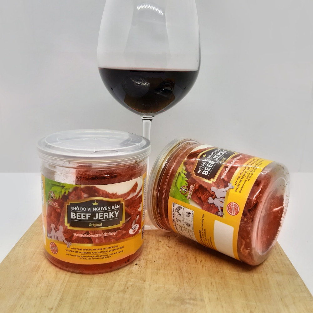 Beef jerky khô bò nguyên bản 100g