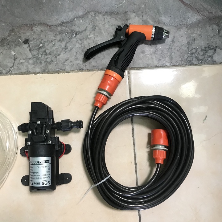 MÁY RỬA XE MINI 12V - MÁY RỬA XE MINI 12V