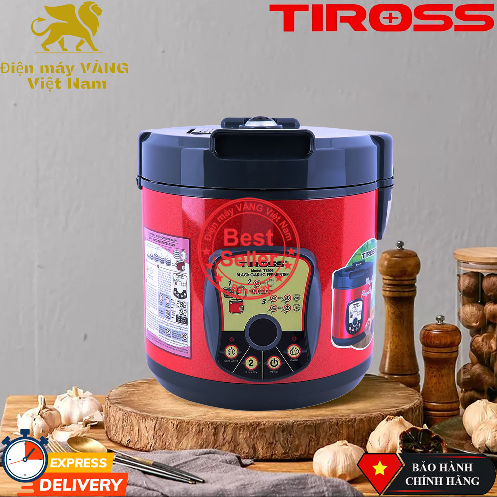 Máy làm tỏi đen TIROSS TS908 (thêm nút sấy khô 2H) - Đỏ