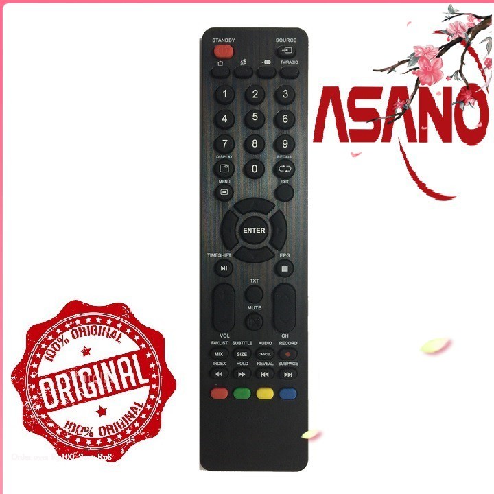 Remote điều khiển tivi ASANO smart mẫu 2 [Cam kết chất lượng, BH 6 tháng]
