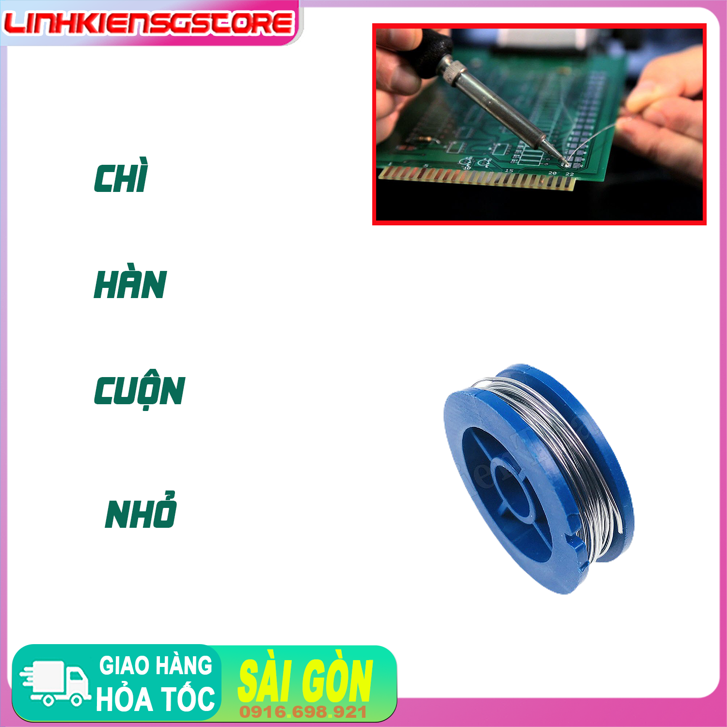 Thiếc Hàn Cao Cấp Cuộn Nhỏ