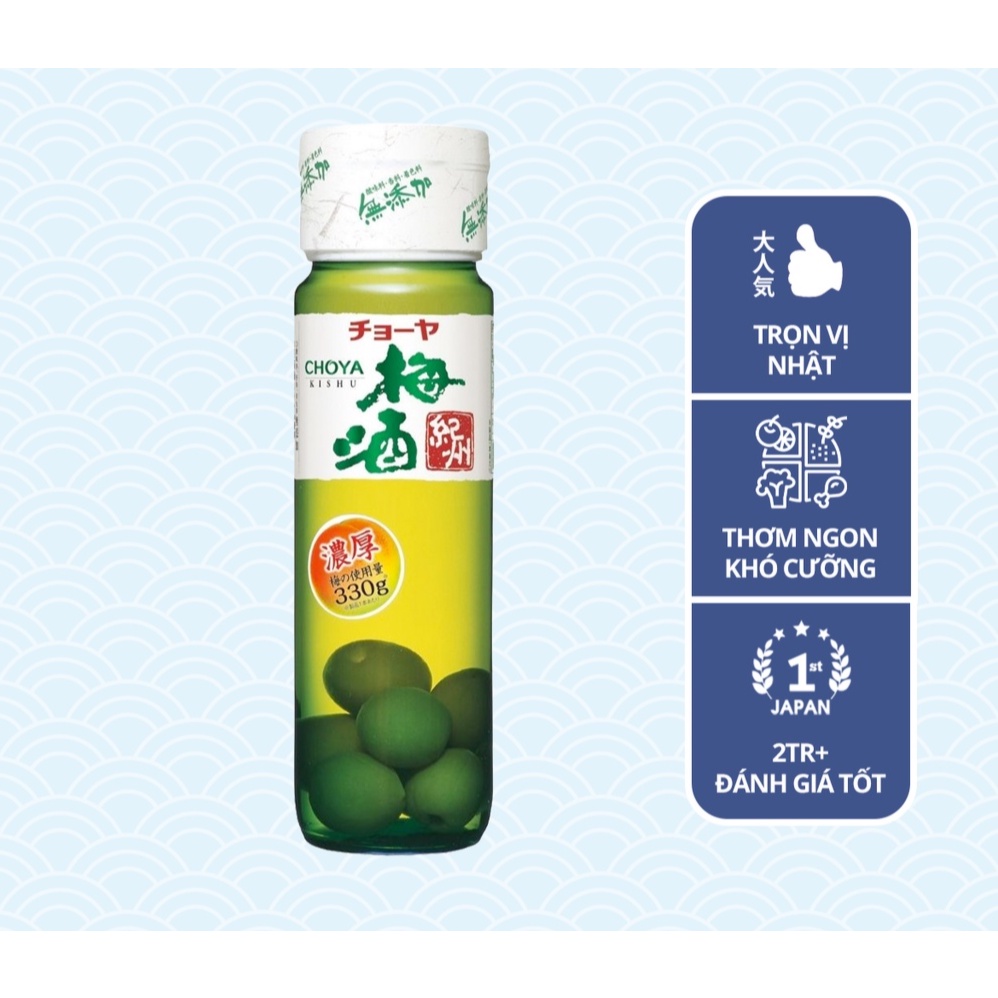 Combo 2 chai Nước Mơ Choya Umeshu Kishu  720ml
