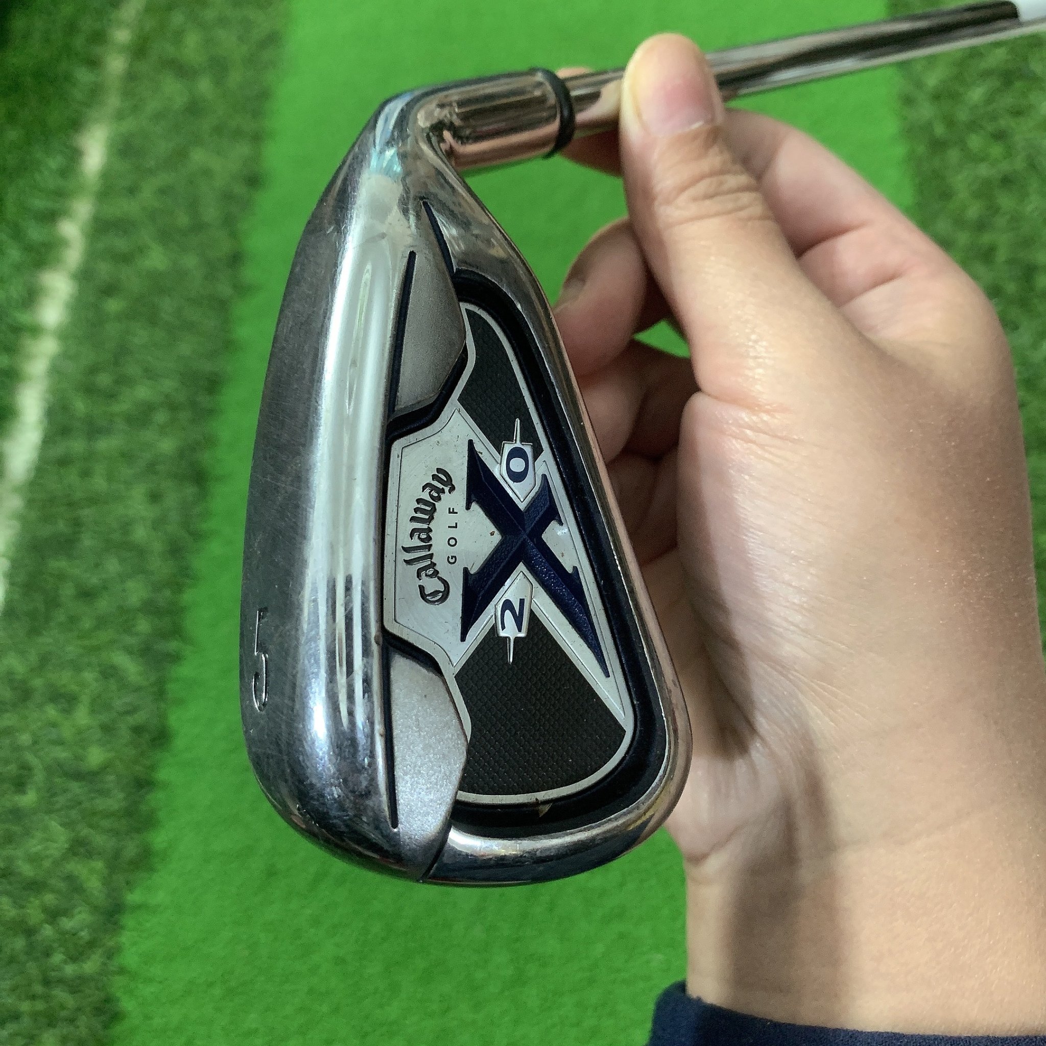Gậy Golf Iron Sắt 5 Callaway X20 Nam Cán Sắt Uni Flex - Gậy Golf Cũ