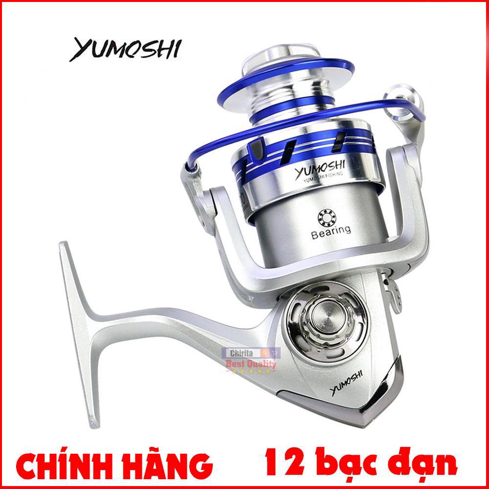 [XẢ KHO 50% ] Máy câu cá Yumoshi AL 12 Ball bearing - 3000, 4000, 5000, 6000, 7000