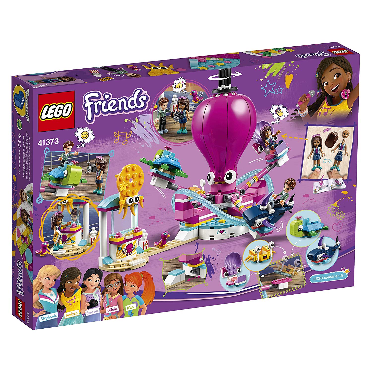 LEGO Friends 41373- Vòng Đu Quay Bạch Tuộc(324 chi tiết)