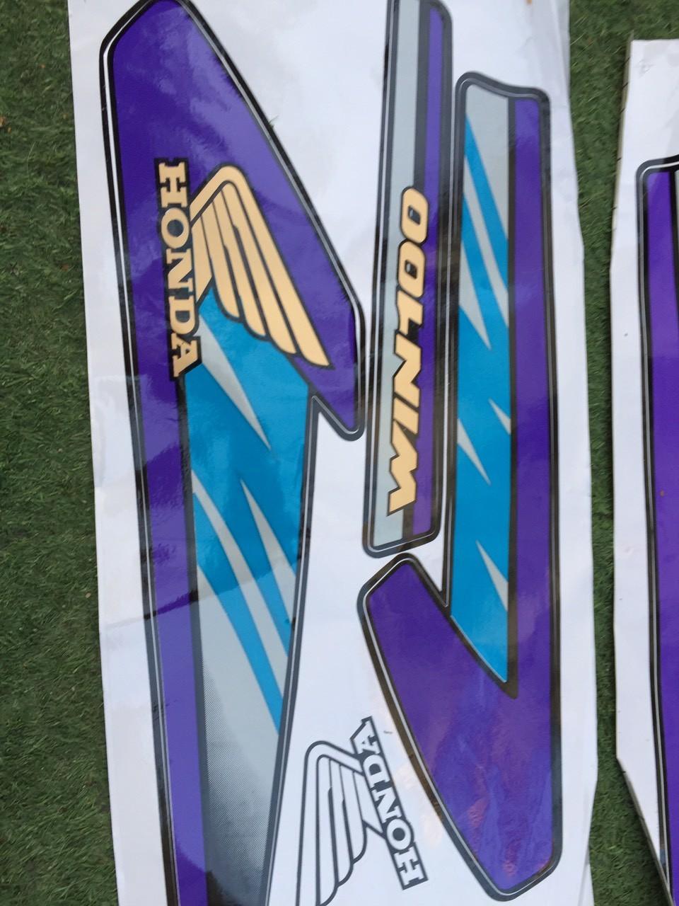 bộ tem cho xe honda win 100