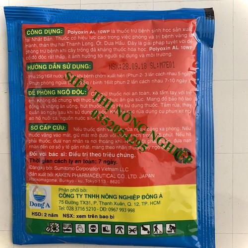 Chế phẩm sinh học trừ bệnh thán thư ớt - Polyoxin AL 10WP