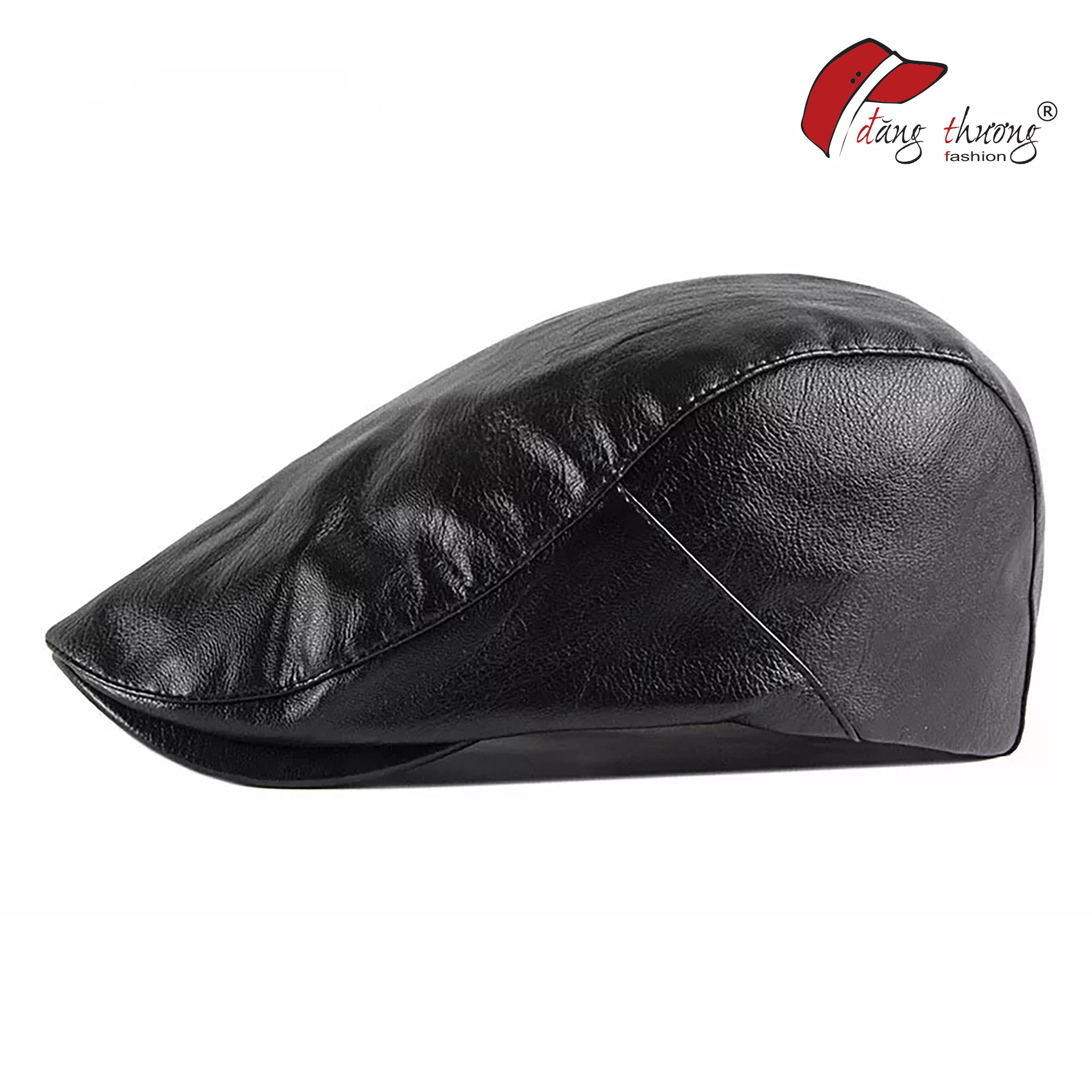 Mũ nón cóc bere mỏ vịt nam chất liệu da Pu