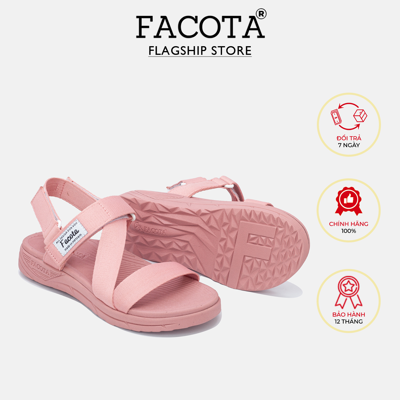 Giày Sandal Nữ thể thao Facota V3-SORENTO NN05-bảo hành 365 ngày