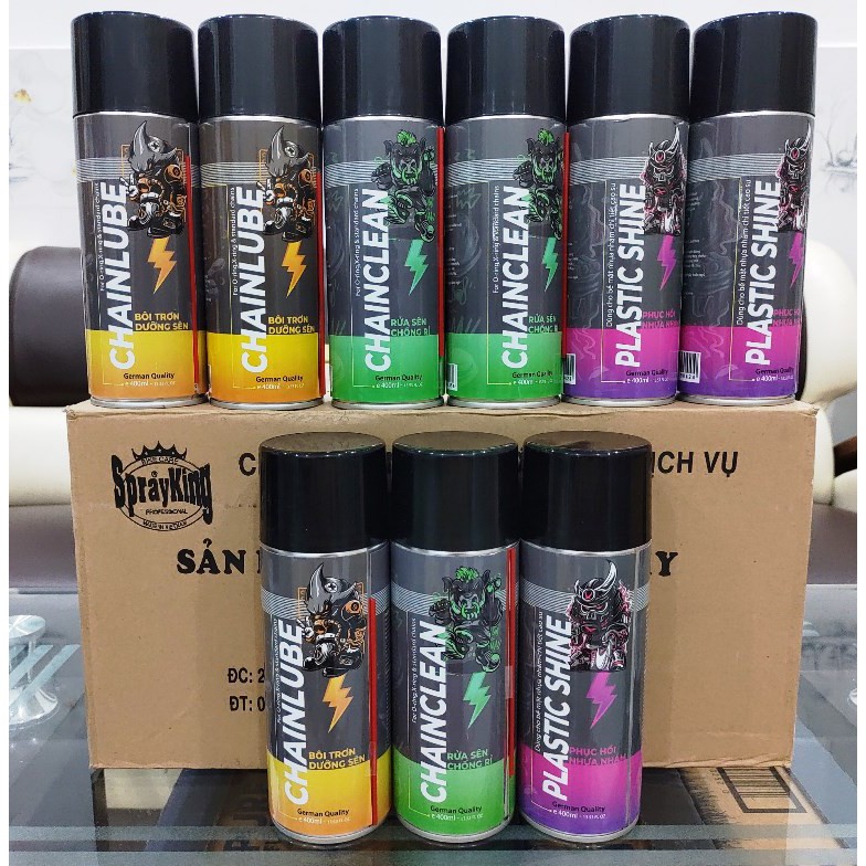 Chai xịt dưỡng sên SPRAYKING chất lượng cao