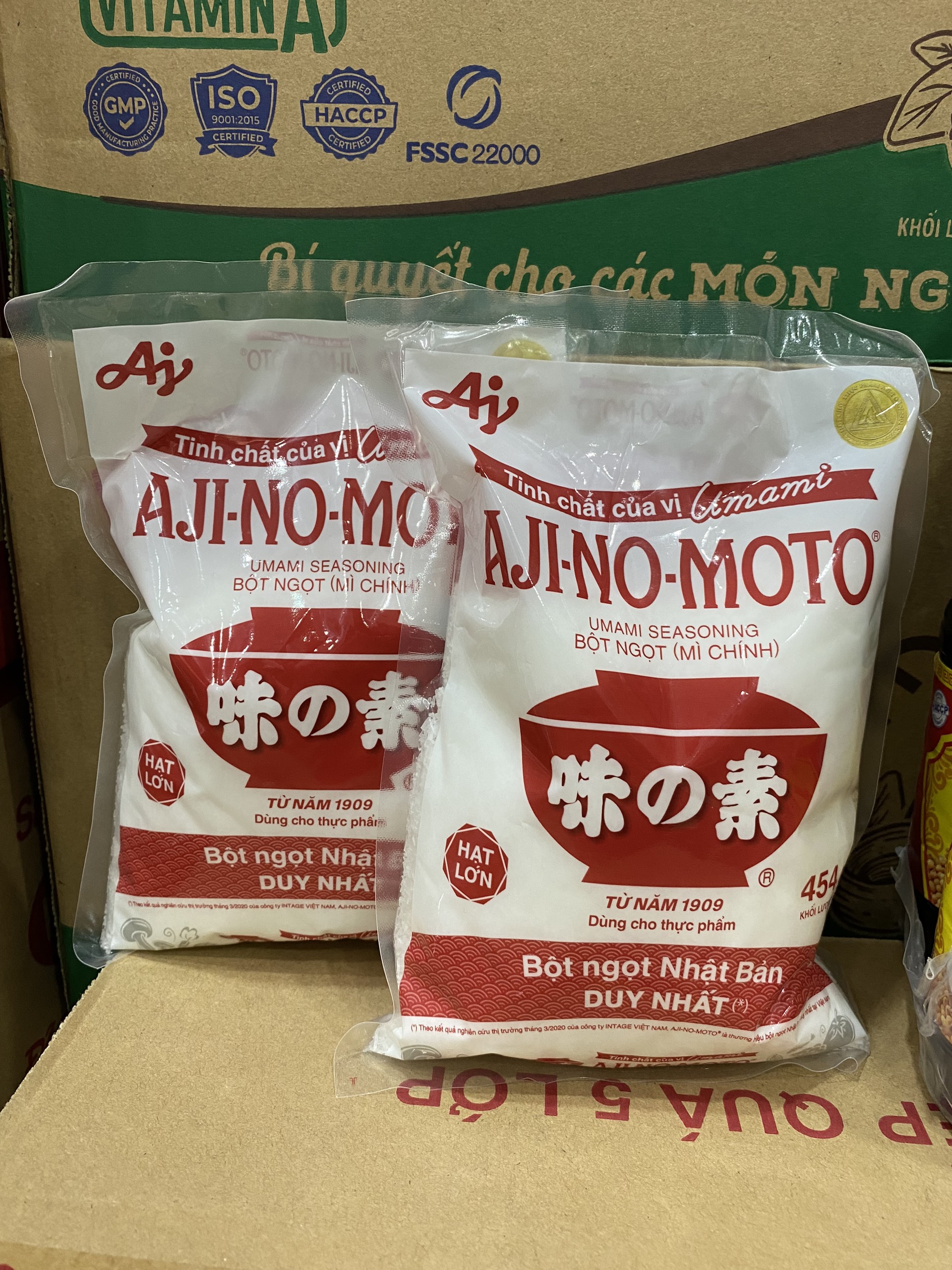 Bột ngọt Ajinomoto gói 454gr