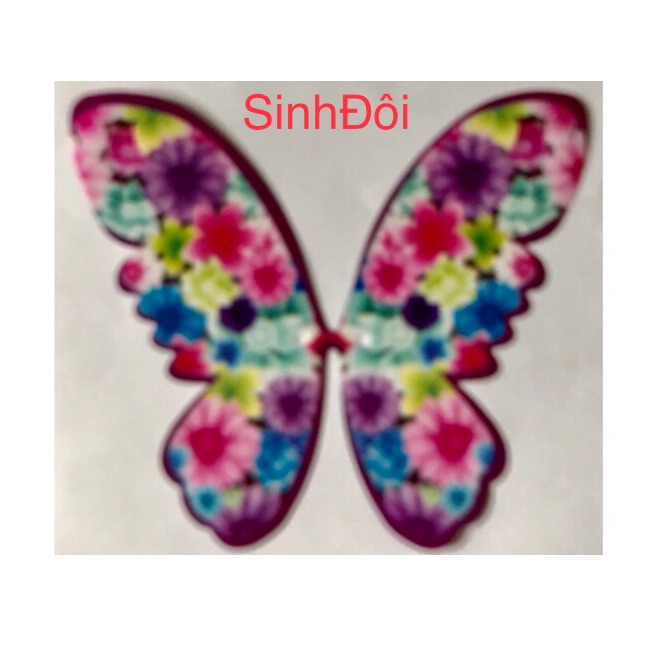 Cánh bướm - phụ kiện búp bê - 4 cái