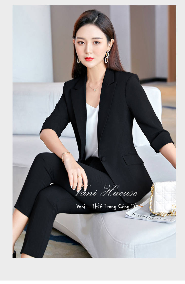 Set nguyên bộ áo Vest quần dài