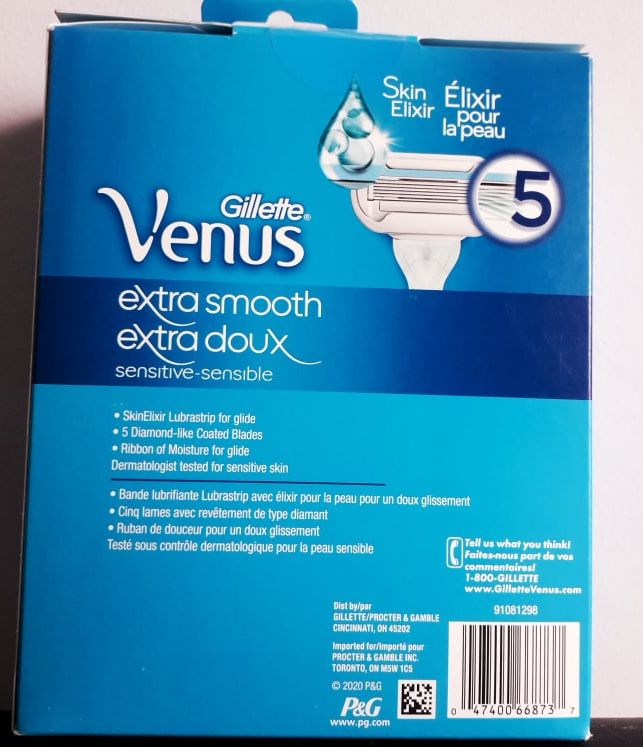 Bộ Dao cạo râu 5 lưỡi Gillette Venus ( 6 cái )