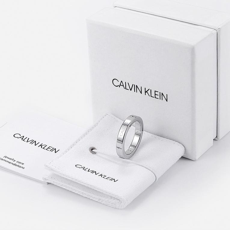 Nhẫn cặp đôi Calvin Klein Hook Ring - Nhẫn CK Authentic, thẻ tag, bill check Code - Daniel Store .