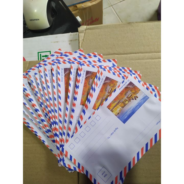 tập 100 chiếc Phong bì Bưu điện, phong bì thư