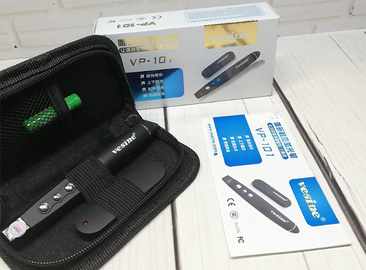 Bút trình chiếu powerpoint Vesine VP101