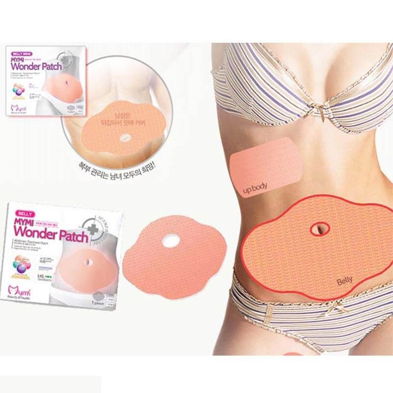 Bộ 10 Miếng Dán Tan Mỡ Bụng Mymi Wonder Patch Hàn Quốc - Mẫu mới