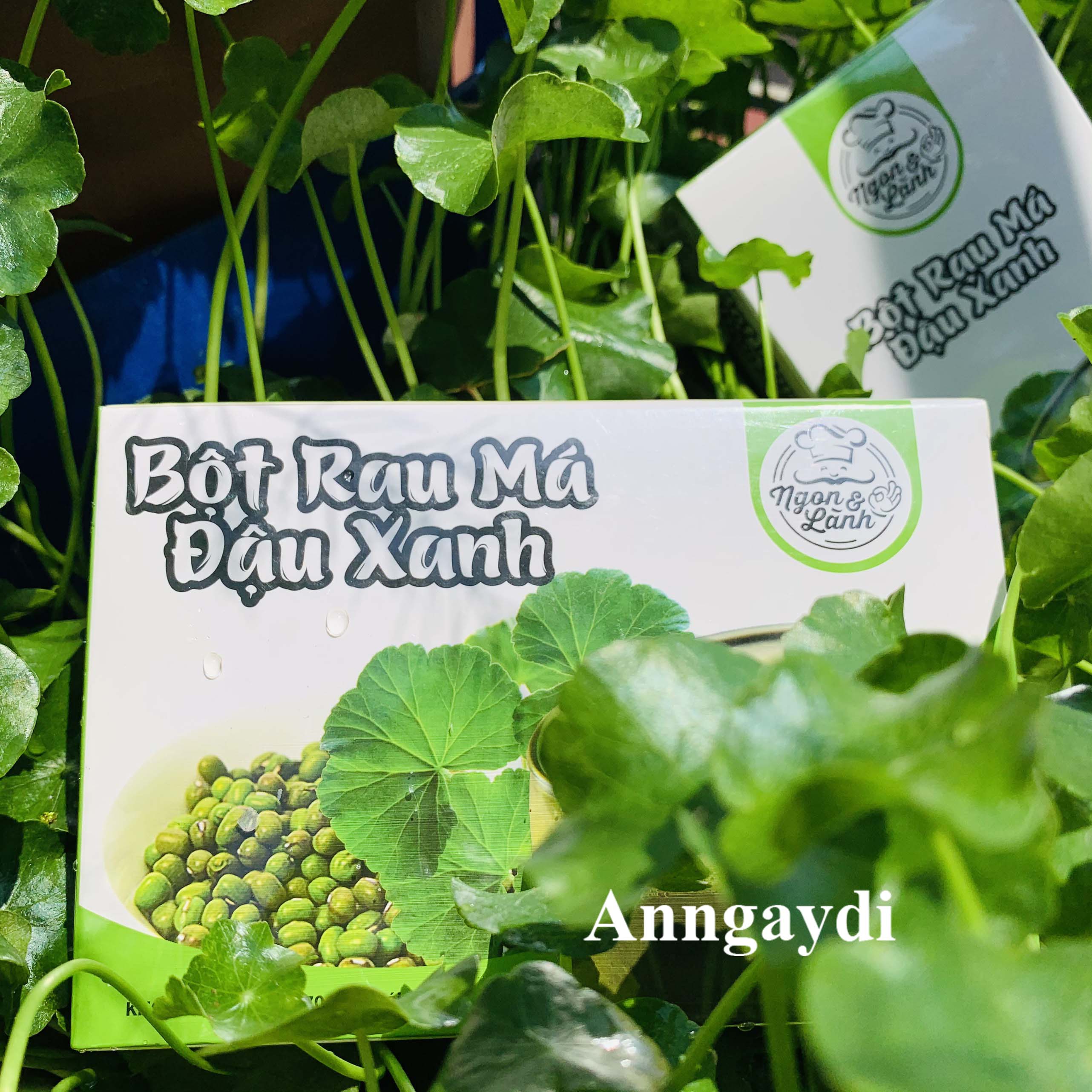 Bột Rau Má Đậu Xanh Ngon&Lành 170g (17g x 10 gói)