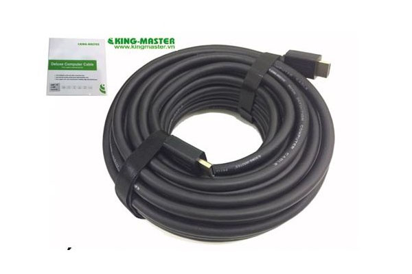 [HCM]Cáp hdmi 1.4v Kingmaster 25m KH407 - Chính Hãng Box