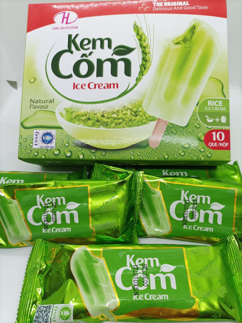 Kem Cốm Ngon - 7k/chiếc - Ship hỏa tốc nội thành Hà Nội