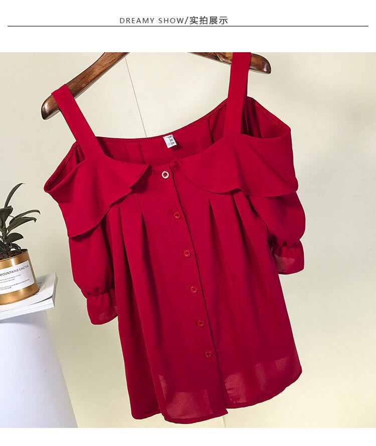 [PILA FASHION]ÁO KIỂU TAY LỠ RỚT VAI - AP084