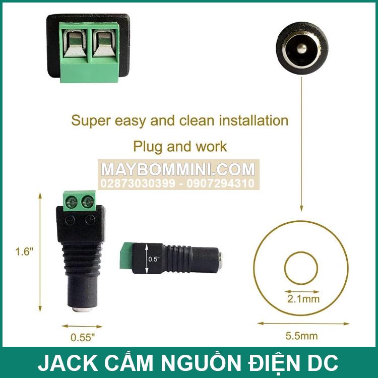 [HCM]Jack Cấm Nguồn Điện DC Cái - 8 cái