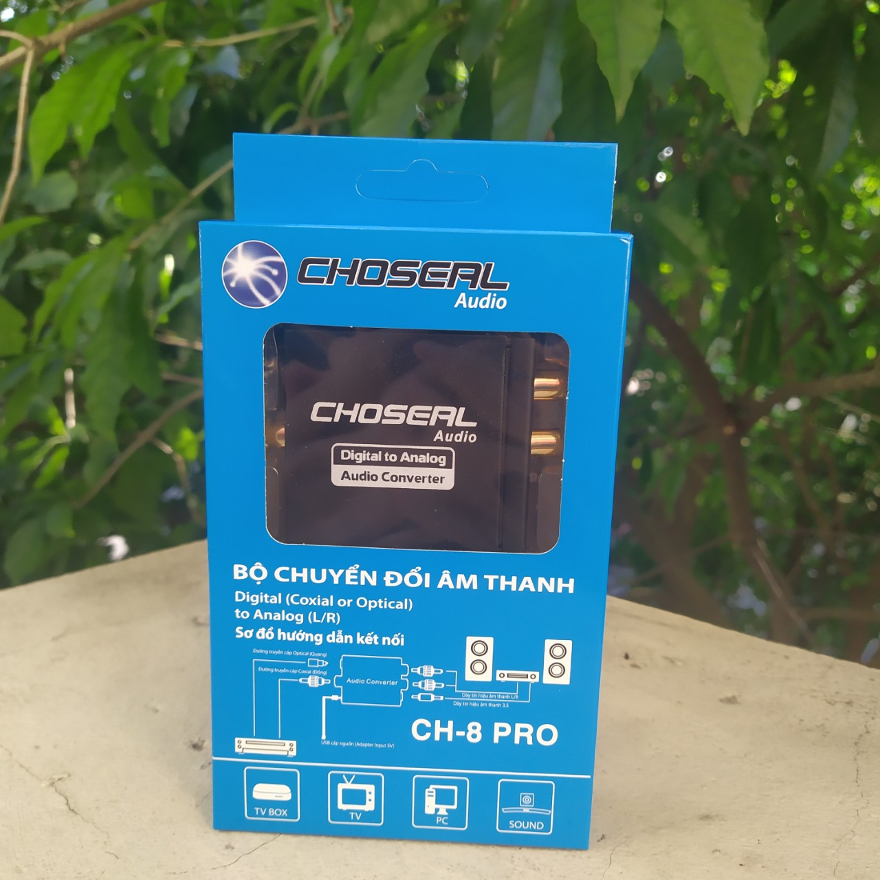 Bộ chuyển đổi âm thanh Choseal CH-8 Pro