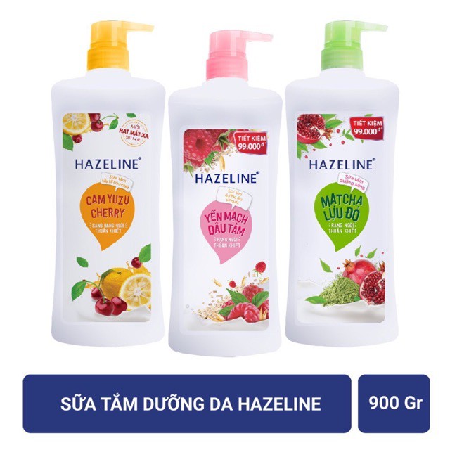 Sữa tắm dưỡng da Hazeline 1kg