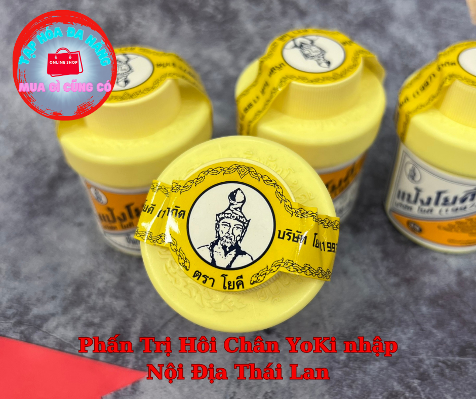 Phấn Trị Hôi Chân Yoki Thái 60g