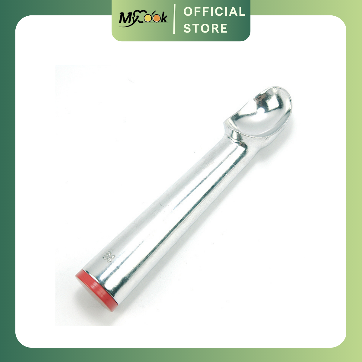 Muỗng Múc Kem Bằng Nhôm Đúc (Chuôi nâu)